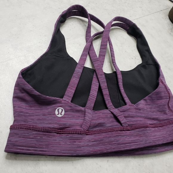 Lululemon Energy Bra "Wee Are From Space Plum" - Picture 9 of 12